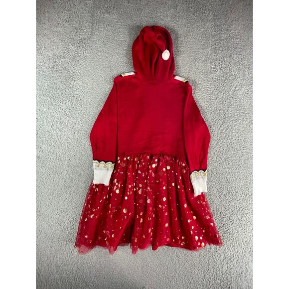 Well Worn Christmas Holiday Costume Sweater Womens Medium Santa Hood Dress NWOT - Picture 6 of 8